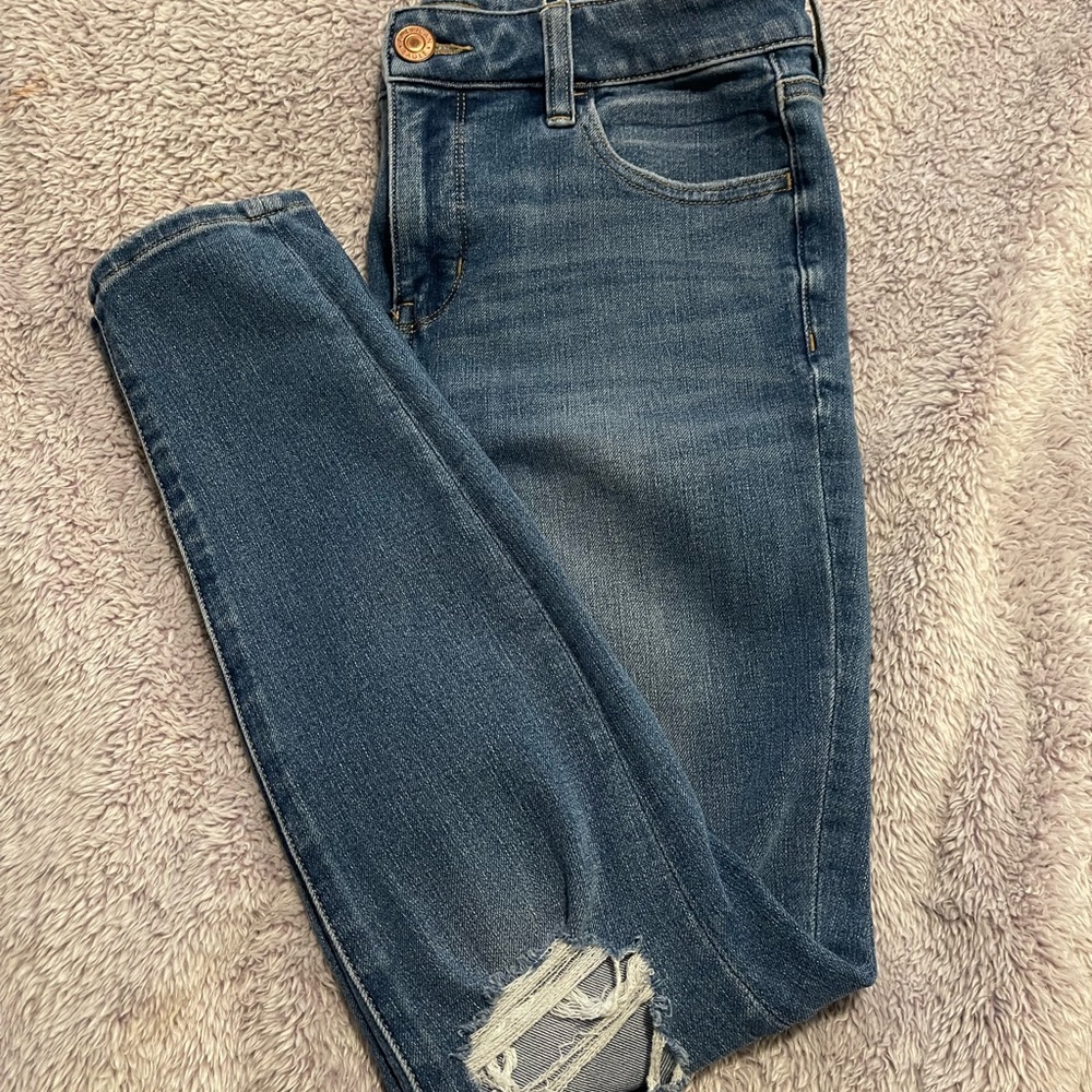 American eagle jeggings size 8 high rise